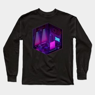 Cyberpunk Room Long Sleeve T-Shirt